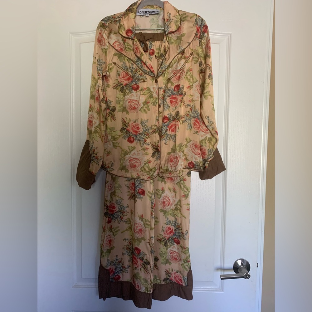 Beautiful Rodeo Quincy pajamas. Washed but never worn.